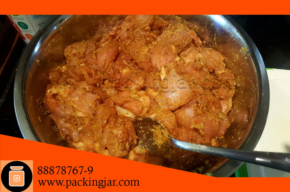 خورشت مرغ هندی در جار