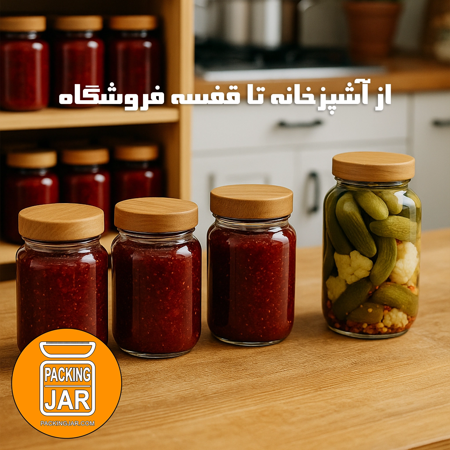  از آشپزخانه تا قفسه فروشگاه