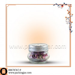 جار شیشه ای کوپ عینکی سایز 7