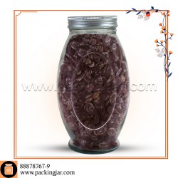 جار شیشه ای کوپ عینکی سایز 1