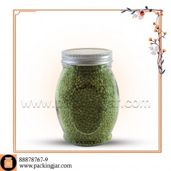 جار شیشه ای کوپ عینکی سایز 3