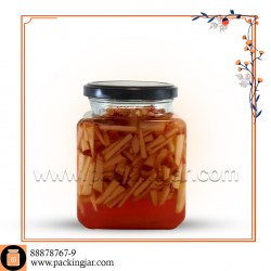 جارشیشه ای چهارگوش سایز 1