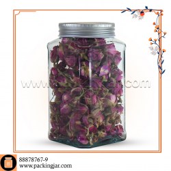 جارشیشه ای دواتی درب کانتینری سایز 1