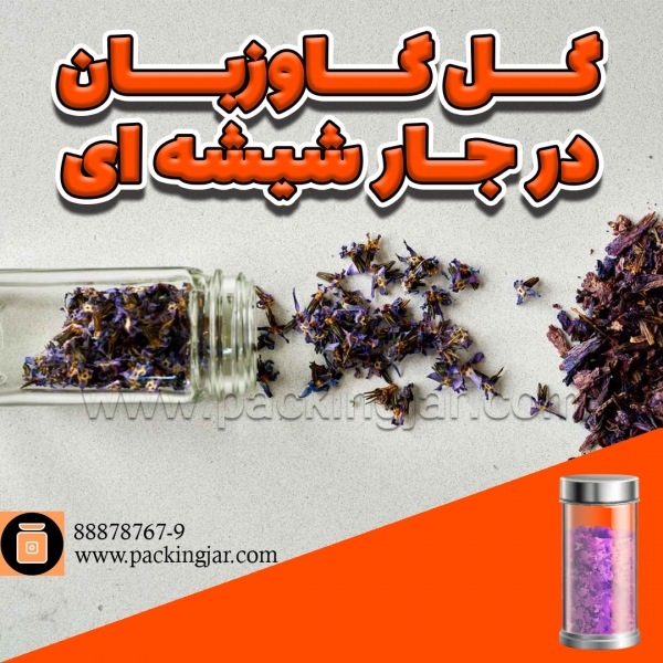 گل گاوزبان در جارشیشه ای