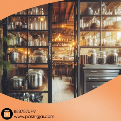 کاربردهای خلاقانه جار شیشه ای در کافی شاپ
