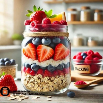 روش تهیه دو مدل اوتمیل رژیمی و غیررژیمی در جار شیشه ای